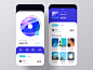 Broadcasting iOS App UI Exploration : Collection of cool app ui from our recent Dribbble shots. All the r
