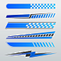 Car decal sticker collection