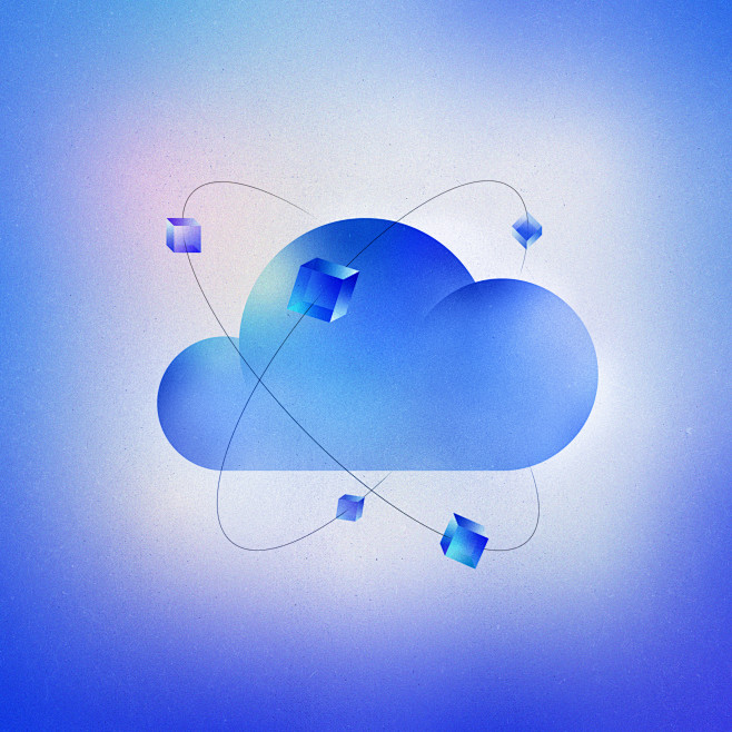 abstract cloud compu...