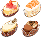 Oval cakes by Ice-Pandora on deviantART