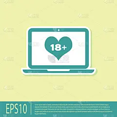 18岁到19岁,绿色,笔记本电脑,动物心脏,成年的,父母,黄色,概念,机敏,满足