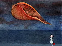 海的声音
孔雀插画_新浪博客