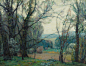 John F. Carlson, ‘Spring Meadows’, 19th -20th Century, Painting, Oil on canvas, Vose Galleries