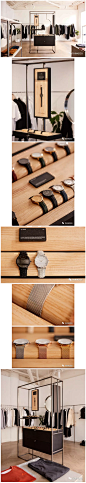 【Harper & Brooks挪威品时尚的精品店设计】
手表店的设计也可以这么酷炫~