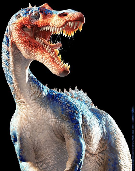 似鳄龙属tenerensis,从北东非大.