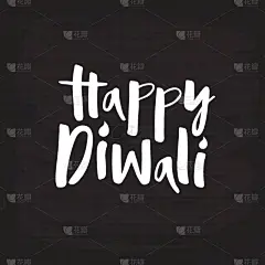 传单,排灯节,白色,黑色,华丽的,图像,庆祝,教育