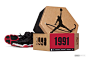 Air Jodan运动鞋包装盒设计