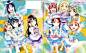 官方插图集，#Lovelive!Sunshine#  Perfect Visual Collection I 封面公开！2018年3月28日发售 ​​​​