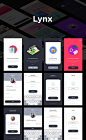 Lynx is a mobile app UI kit created using Sketch app, to help you kick start your next mobile app design project. With the help of Lynx UI Kit,…: 