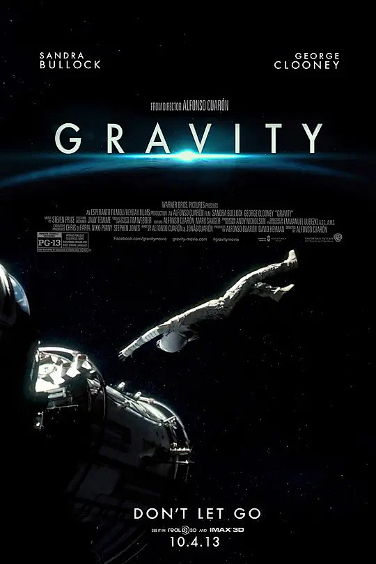 地心引力 Gravity 海报