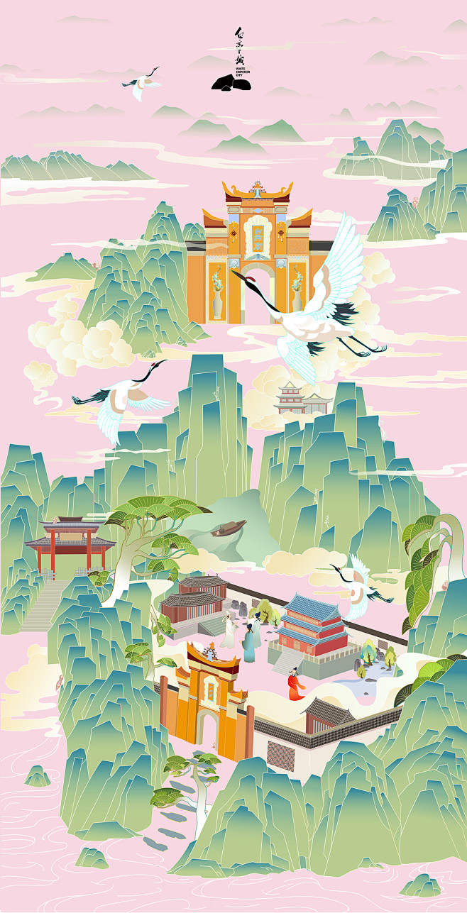旅游文创品牌设计《白帝城》-古田路9号-...