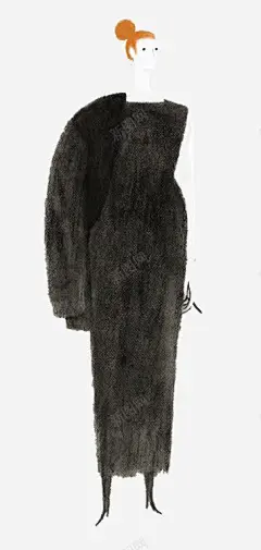 手绘服装模特图高清素材 手绘人物图 服装模特图 服装设计图 免抠png 设计图片 免费下载