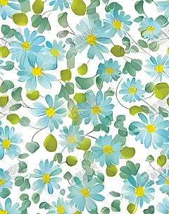 手绘花 【酷图网】小碎花,乱花,手绘花,数码印花,大牌花型,跨境电商