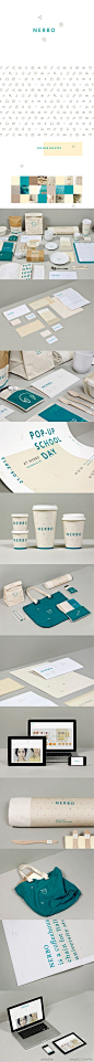 #品牌设计#NERBO项目的想法是通过NERBO品牌咖啡屋，更好的把来自意大利不同城市不同大学的学生联系起来。@北坤人素材