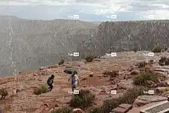 大峡谷 自然背景 雨 Mac壁纸 大自然壁纸 浇注 水