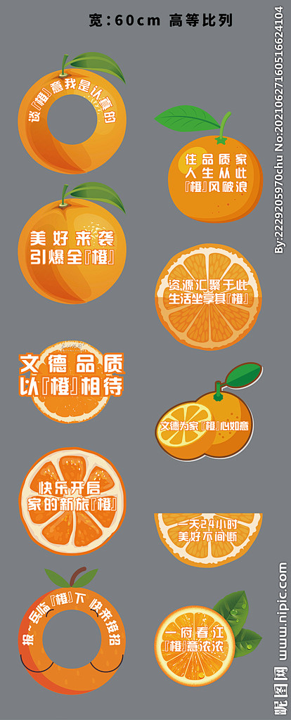 橙子手举牌