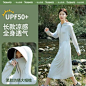 UPF50+防晒衣女2023新款夏季薄款防紫外线透气外套防晒服开衫冰丝-tmall.com天猫