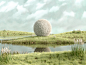 3D CGI cinema 4d Digital Art  furry ILLUSTRATION  Landscape Nature painting   textures
