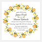 Vintage Blossom Wedding invitations