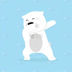 寂寞,北极熊,可爱的,肚子,动物,品牌名称,熊,南极洲,搬家