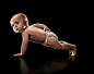 Strong Babies : BVK came to us with a creative way of demonstrating how a hospital’s maternity ward helps deliver healthy babies. Having a single baby do any of the suggested poses was impossible. Compositing dozens of photographs was going to be a necess