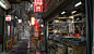Alley in Shinjuku, lined with tiny bars