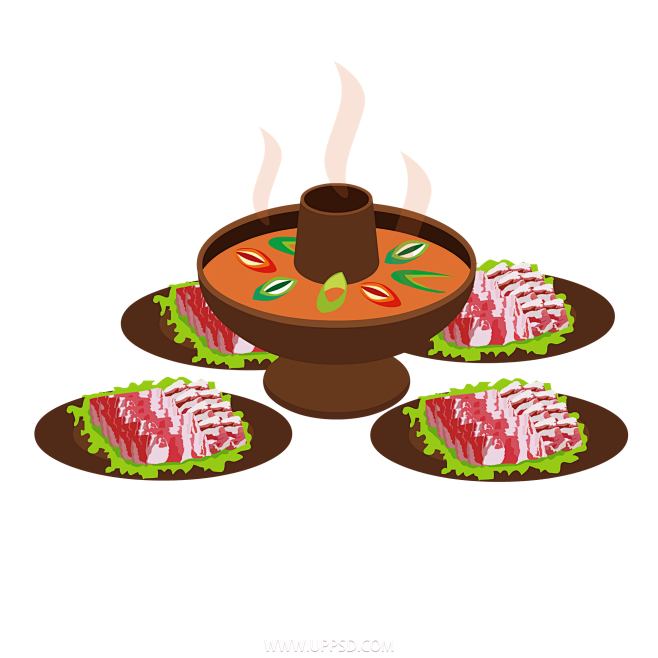 食品美食插画PNG图片