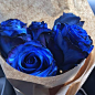 蓝玫瑰的花语 : 敦厚善良
