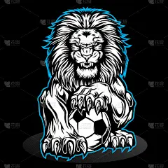 狮子,背景,绘画插图,非洲,几何形状,猫,美,动物,设计