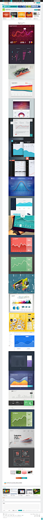 漂亮数据统计图表UI设计_UI设计_UI_UI设计师