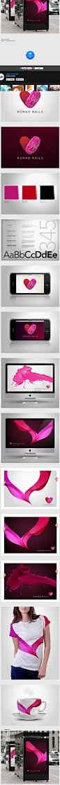 Konad Nails Corporate Identity on Behance