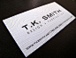 28 Beautiful Debossed Business Cards for Inspiration