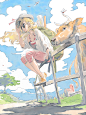 pomodorosa(ろさ)@CCI中国动漫插画