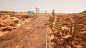 Post Apocalyptic Desert - Unreal Engine