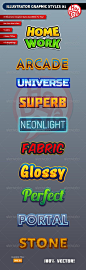 Illustrator Graphic Styles 01