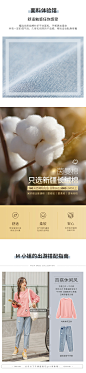 茵曼九分牛仔裤女直筒2020春装新款高腰破洞宽松老爹裤萝卜裤梨形-tmall.com天猫