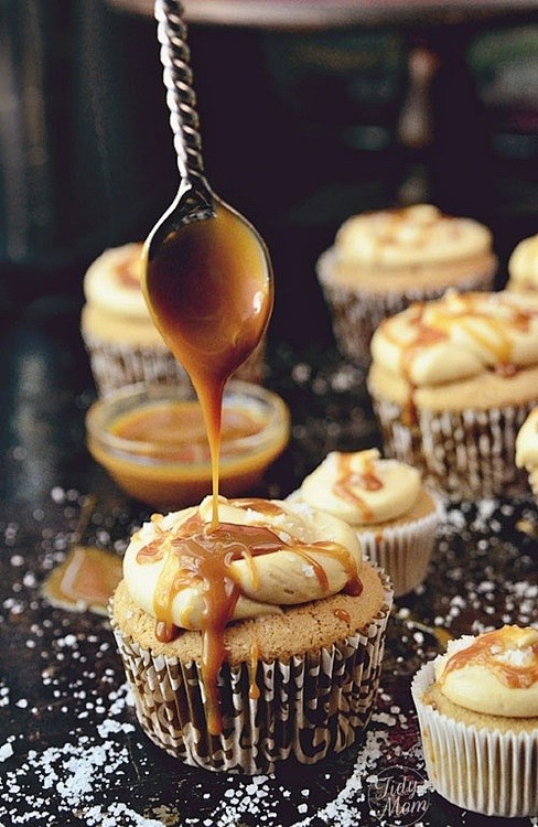 Salted Caramel Cupca...