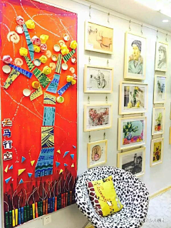 Redshoes-girl采集到儿童画