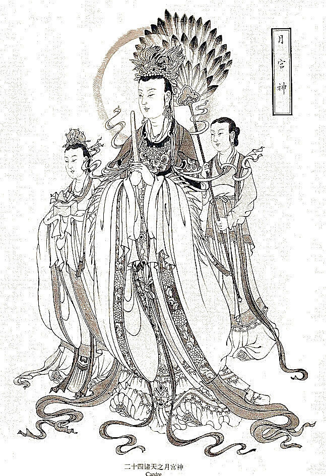 佛教传统神话故事中的天神画集（一）