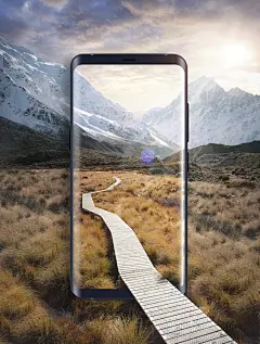 AI智能手机海报