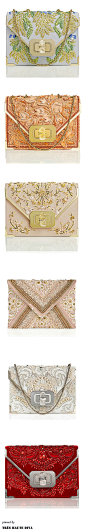 Marchesa Evening Clutches S/S 2014