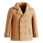 Pea Coat  3D Icon