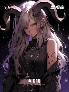 十二星座潮流女生 | 穿搭颜色 | 壁纸头像