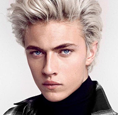 clalamomo采集到Lucky Blue Smith（拉奇·布鲁·史密斯）