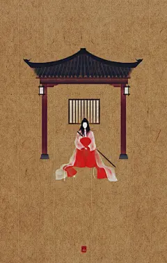 【手绘/插画/漫画】呼葱觅蒜无脸古风图集：大话西游（紫霞）