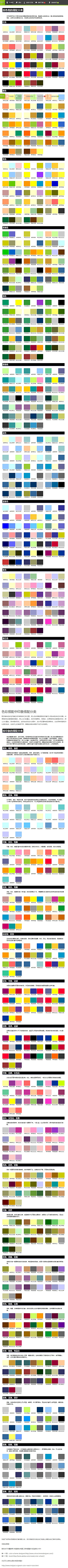 飞灵烟采集到配色板