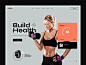 锤炼肉体！12组健身机构WEB网页设计灵感
