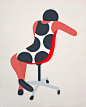 Geoff McFetridge
MARCH 27TH, 2014

美国插画家Geoff McFetridge的作品总是让人一见难忘，他从日常生活中抽离出最纯粹的场景，用简单的色彩和几何图形创造了的犹如Logo一般极简的，颇具深意的，却可以激起广泛共鸣的视觉图像。去年，艺术网站It’s Nice that出版的杂志《Printed Pages》造访了他的工作室，走进他每日的工作环境去探索他的内心世界。