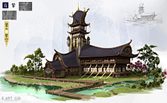 JKSphUva采集到中国风建筑设计素材