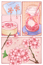 分镜插画-樱花